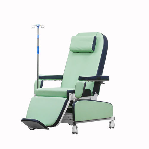电动血液透析床 - Nanning Passion Medical Equipment - 3分区式 / 带滑轮 / 斜躺式