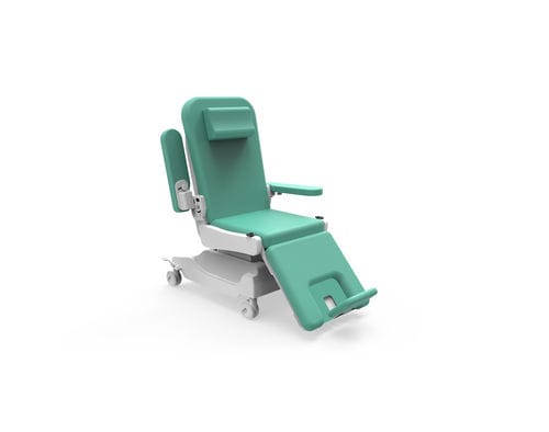 电动血液透析床 - PY-YD-410 - Nanning Passion Medical Equipment - 电动压气 / 3分区式 / 化疗