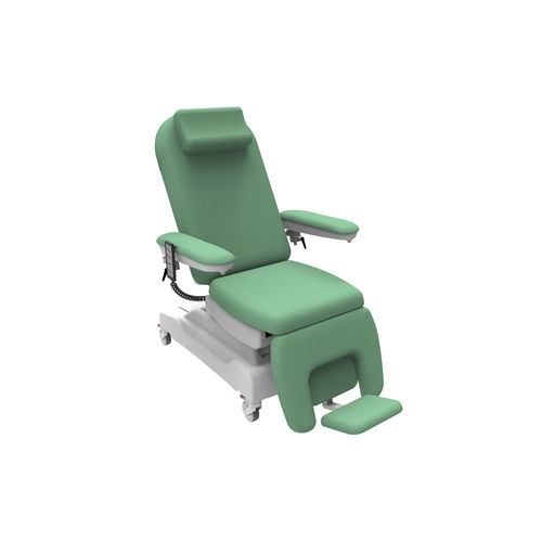 电动血液透析床 - PY-YD-310 - Nanning Passion Medical Equipment - 3分区式 / 化疗 / 带滑轮