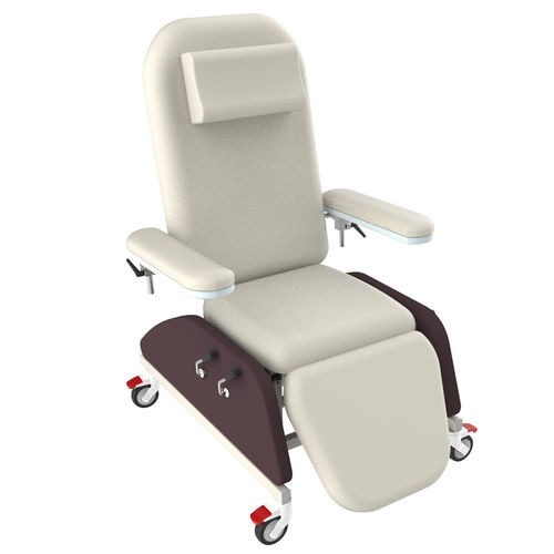 手动血液透析床 - PY-YS - Nanning Passion Medical Equipment - 3分区式 / 化疗 / 带滑轮