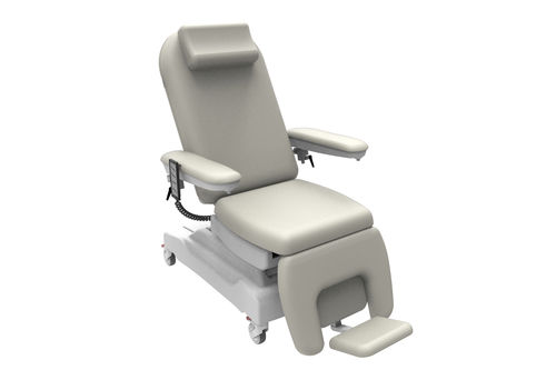 电动血液透析床 - PY-YD-310 - Nanning Passion Medical Equipment - 3分区式 / 化疗 / 带滑轮