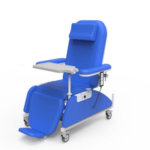 电动血液透析床 - PY-YD-810 - Nanning Passion Medical Equipment - 3分区式 / 化疗 / 带滑轮