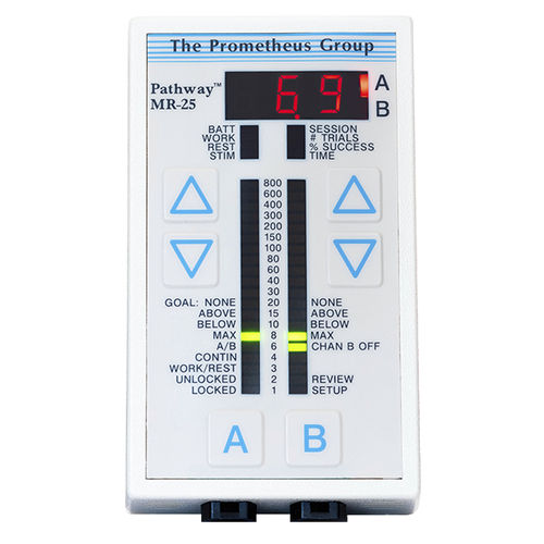 双通道肌电图仪 - (9725) Pathway® MR-25  - The Prometheus Group - 便携式 / 实时 / 生物反馈