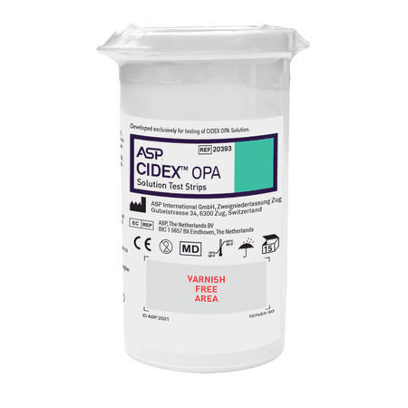 消毒试剂带 - CIDEX™ OPA - ASP - Advanced Sterilization Products - 剥离