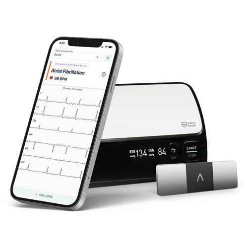 带心电图移动应用 - KARDIACARE™ - AliveCor - 控制 / 记录 / 医用