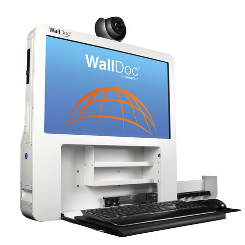 远程医疗电脑工作站 - WallDoc® - GlobalMed - 壁挂
