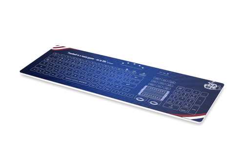 带数字键区医用键盘 - Cleankeys® CK4 - GETT Gerätetechnik - 带触摸板 / 带国际钥匙布局 / 带指针设备