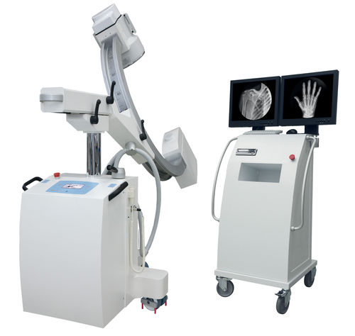 移动式影像增强器 - SD30 C - IDETEC MEDICAL IMAGING - 带图像增强器 / 带视频柱 / 小直径弧形