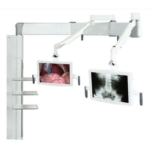 关节型医用设备支架 - NuBoom U series  - Richardson Electronics - Healthcare - 用于监测仪 / 手术 / 落地式