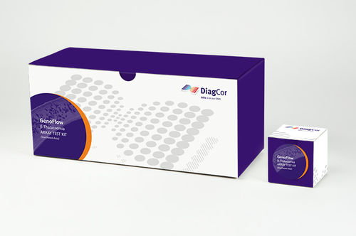 地中海贫血症快速诊断套装 - GenoFlow R12006 - DiagCor Bioscience Incorporation Limited - 血液 / 口腔液 / PCR