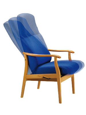 斜躺式休息椅 - RELAX FA16-63/1R - AHF - ATELIERS DU HAUT FOREZ - 手动