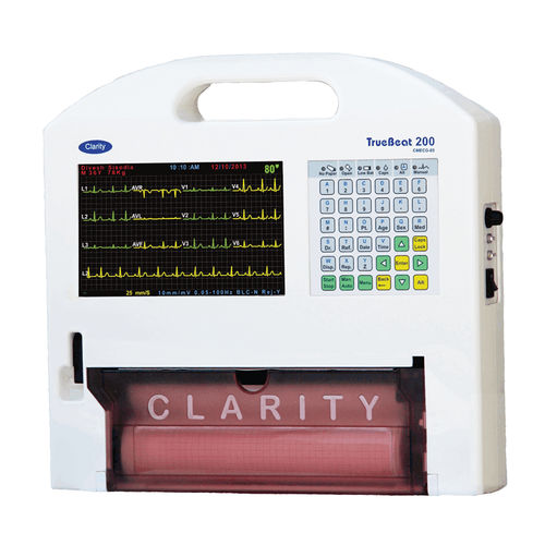 静息心电图仪 - TrueBeat 200 - Clarity Medical - 4通道 / 12通道 / 3通道