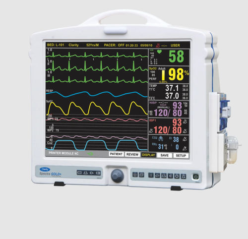 便携式病人监护仪 - Spectra Gold+ - Clarity Medical - 床头柜 / ECG / TEMP