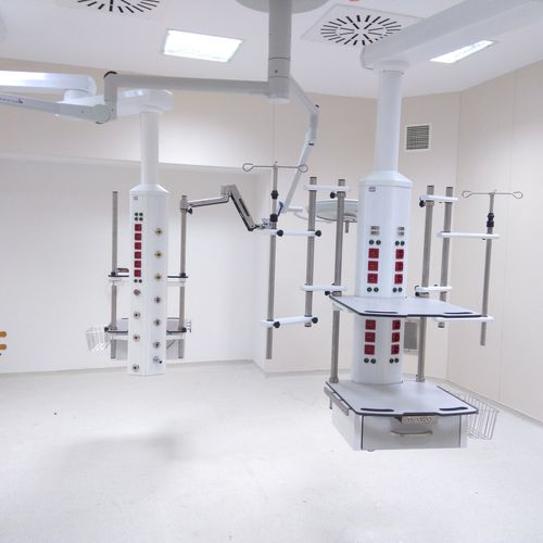 手术室医用吊塔 - AKAY - Koncare medical Technologie - 吊顶 / 重症监护 / 模块化