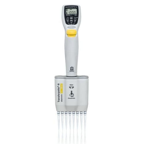 电子微量移液器 - Transferpette®-8 - BRAND - 单管道 / 多通道