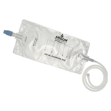 伤口引流袋 - 850007350 - Argon Medical Devices - 刻度 / 带防回流阀