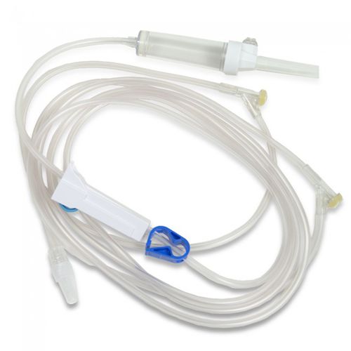 兽用静脉注射输液器 - 6.09.006.001 - Doctorgimo - 带滴水室 / 带Y型连接器 / 带龙头阀
