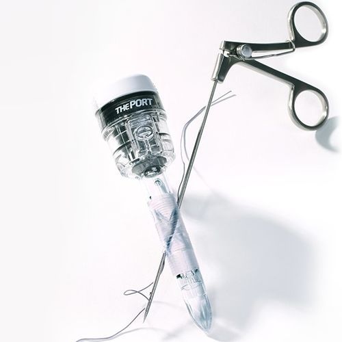 腹腔镜套管针 - TP series - SurgiCore - 带注入阀 / 带有套筒 / 一次性