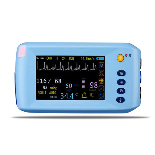 便携式病人监护仪 - JERRY-I - SHANXI JERRY MEDICAL - 紧凑型 / ECG / TEMP