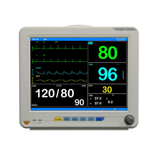 台式病人监护仪 - JR2000D - SHANXI JERRY MEDICAL - ECG / RESP / 呼吸频率