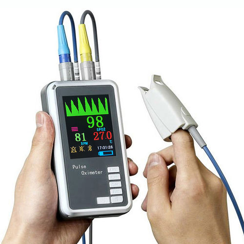 手持式脉搏血氧仪 - JERRY-II+AA - SHANXI JERRY MEDICAL - 紧凑型 / 医用 / 蓝牙