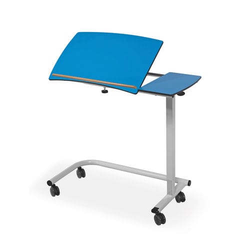 带滑轮床边桌 - 10.ME.1827 - JMS Healthcare Furniture - 倾斜 / 手动