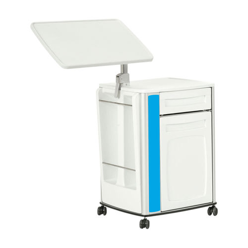 带滑轮床头柜 - 10.ME.1822 - JMS Healthcare Furniture - 带集成床头柜