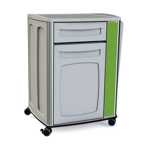 带滑轮床头柜 - 10.ME.1821 - JMS Healthcare Furniture - 带抽屉