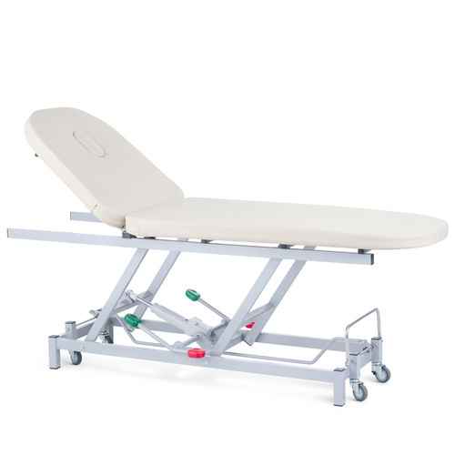液压检查床 - 10.DV.1684.2 - JMS Healthcare Furniture - 可调高度 / 椅背可调 / 带滑轮