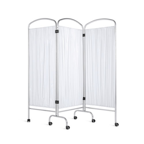 折叠医用屏风 - 10.BI.1214 - JMS Healthcare Furniture - 带滑轮 / 三折 / 帘式