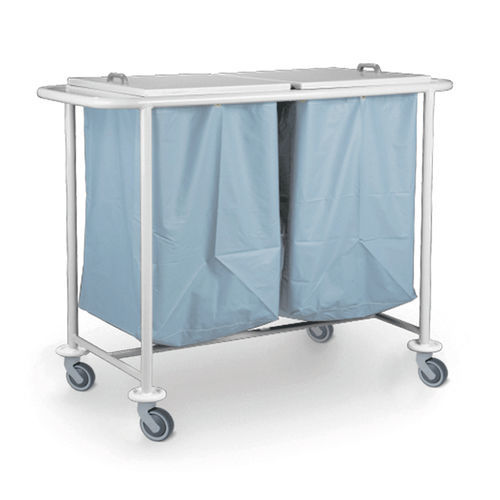 脏带行李架推车 - 10.CR.1540 - JMS Healthcare Furniture - 医院用 / 运输 / 2 袋式