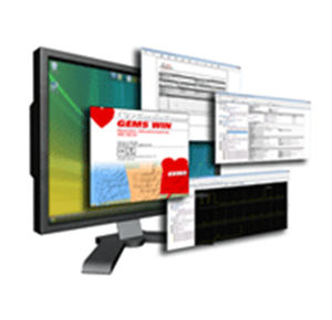 医疗管理软件 - GEMS™ WIN - Cardiocomm Solutions - 报告 / 查看 / 监护