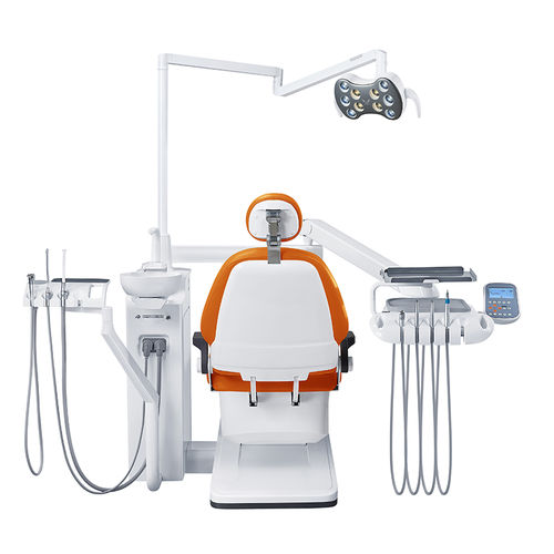 带监护仪牙科治疗设备 - GD-S450 - Foshan Gladent Medical Instrument Co.,Ltd - 带器械架 / 带照明