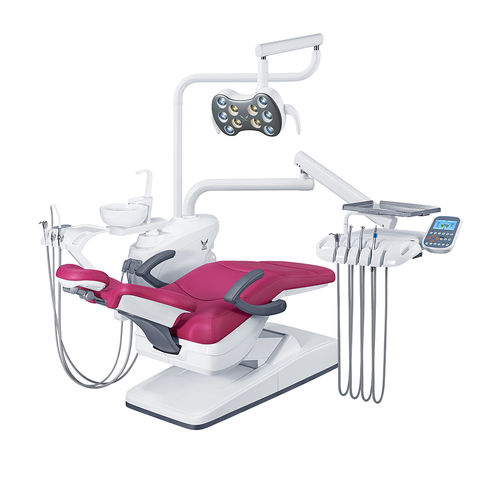 带监护仪牙科治疗设备 - GD-S600 - Foshan Gladent Medical Instrument Co.,Ltd - 带器械架 / 带照明