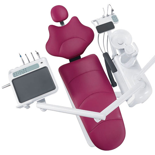 带电动椅牙科治疗设备 - GD-S300 2025 model - Foshan Gladent Medical Instrument Co.,Ltd - 紧凑型 / 带监护仪 / 带器械架