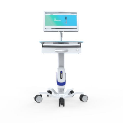 带电池电脑推车 - GeniCart™ - Bytec Healthcare - 可调高度