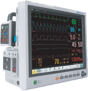 模块化多参数监护仪 - PM-2000M - Advanced Instrumentations - 紧凑型 / ECG / RESP