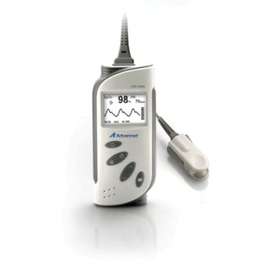 手持式脉搏血氧仪 - PO-100B - Advanced Instrumentations - 医用 / 电池驱动 / 带独立传感器