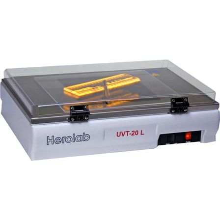 凝胶透照仪 - UVT-20 L - Herolab GmbH Laborgeräte - 紫外线 / 白光