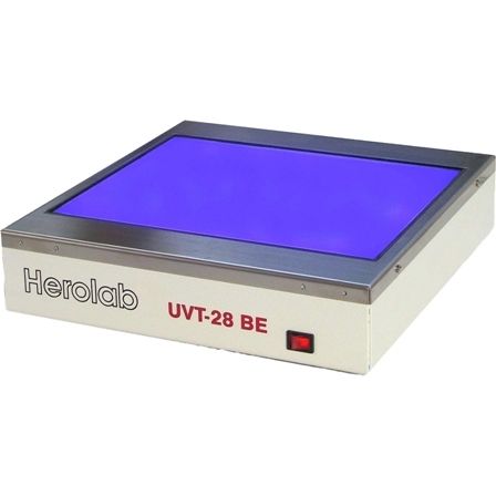 凝胶透照仪 - UVT-28 BE - Herolab GmbH Laborgeräte - 蓝色 LED / 白光