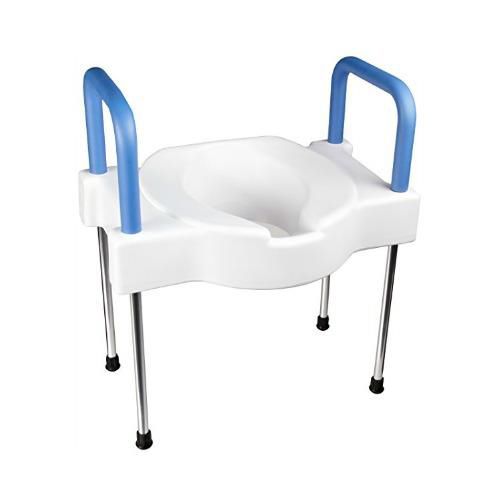 带扶手马桶增高器 - F725881000 - Maddak Inc., a part of SP - 可调高度
