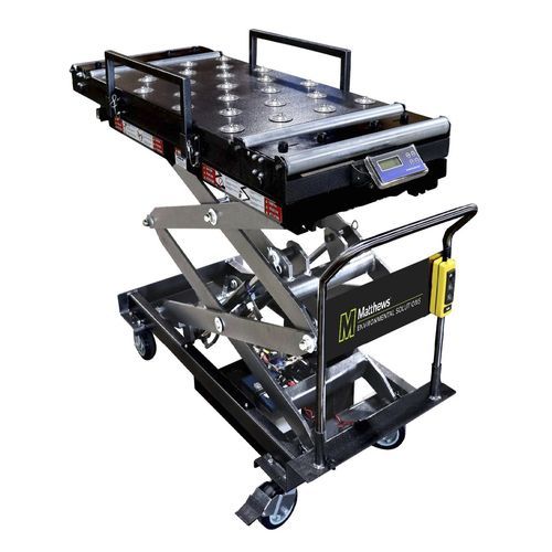 兽医诊所殡葬推车 - VersaLift 2  - Matthews Environmental Solutions - 转运 / 装载 / 用于卸货