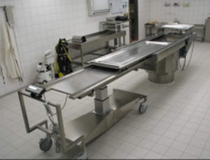 工作桌 - MA-2000 - MEDIS Medical Technology - 尸检 / 长方形 / 塑料