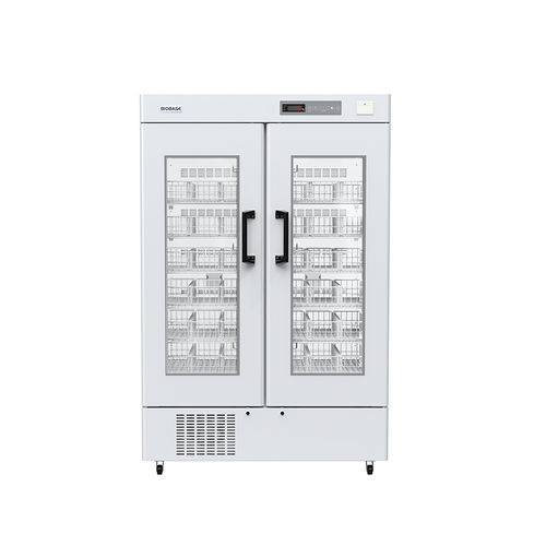 血库冰箱 - BBR-4V series - Biobase - 直立式 / 双门 / 带玻璃门