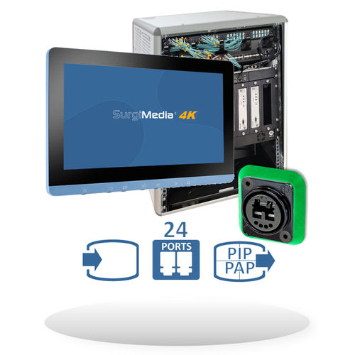 4K视频手术系统 - DistriVIEW 4K IP-24 - SURGIMEDIA / ISIS - 720p / 1080p