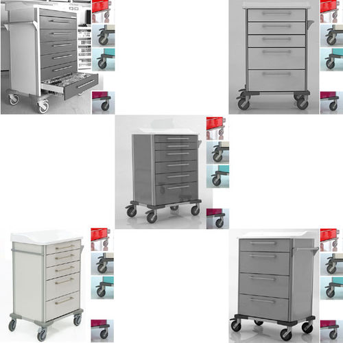 通用推车 - Medstor GmbH - 存储 / 多功能 / 带抽屉