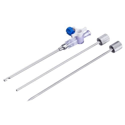 腹腔镜套管针 - BOUTIN - Novatech - 一次性 / 带有套筒 / 带注入阀