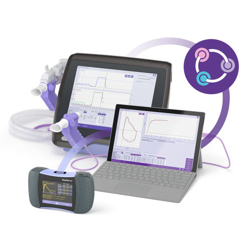 医疗数据管理软件 - EasyOne Connect - ndd Medical Technologies - 报告 / 肺部测试 / 导入