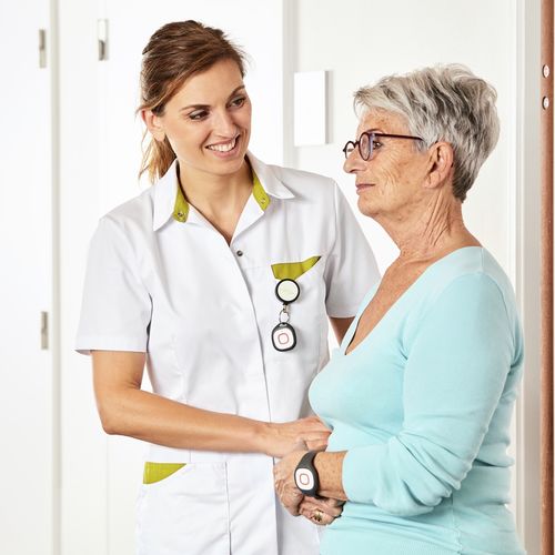床护士呼叫系统 - Televic Healthcare - 电话 / 紧急呼叫按钮 / 腕带型