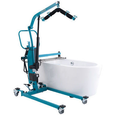 电动移位机 - foldo® - aks - Aktuelle Krankenpflege Systeme - 带滑轮 / 用于浴缸